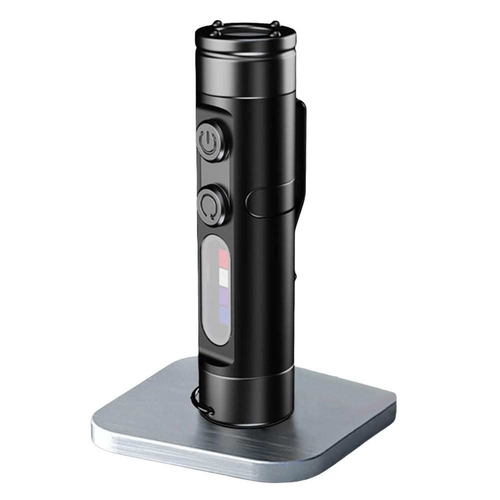 LED Tactical Flashlight Waterproof Emergency Torch with 3 Modes Super Bright Flashlight for Headlamp Outdoor Camping Emergencies