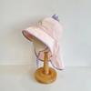 UV Protection Hat Baby Hat Beach Accessories Boys and Girls Sun Protection Wide Brim Sunshade Shoulder Cover Breathable Sun Hat