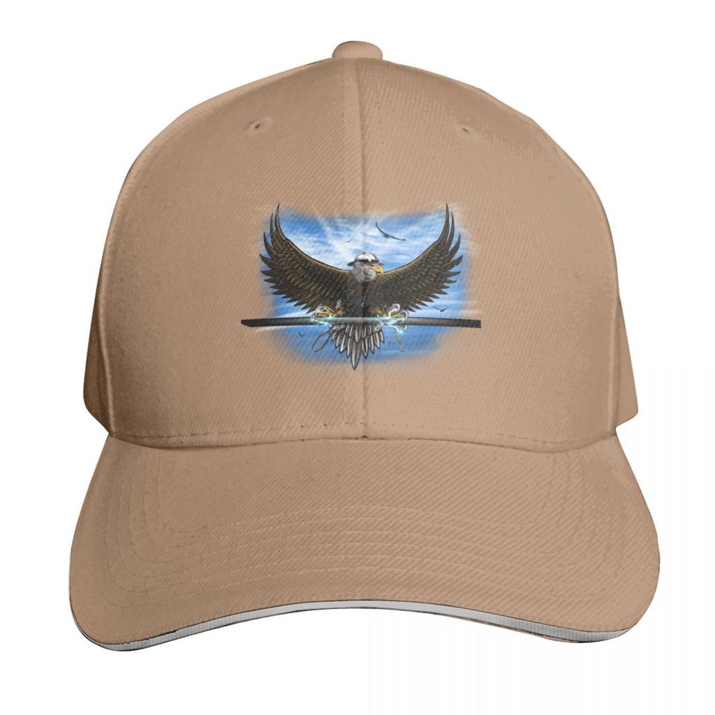 Power LineUnisex Eagle Shirt by RP Thor Baseball Cap western Hat Uv Protection Solar Hat Hood Sunscreen Women Caps Unisexs
