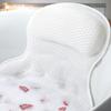 Oreiller de Bain Oreiller pour Baignoire, Oreillers de Bain de Luxe pour Baignoire Support Cou et Dos, Oreiller de Baignoire Repose-tête avec Tissu Mesh 4D Doux
