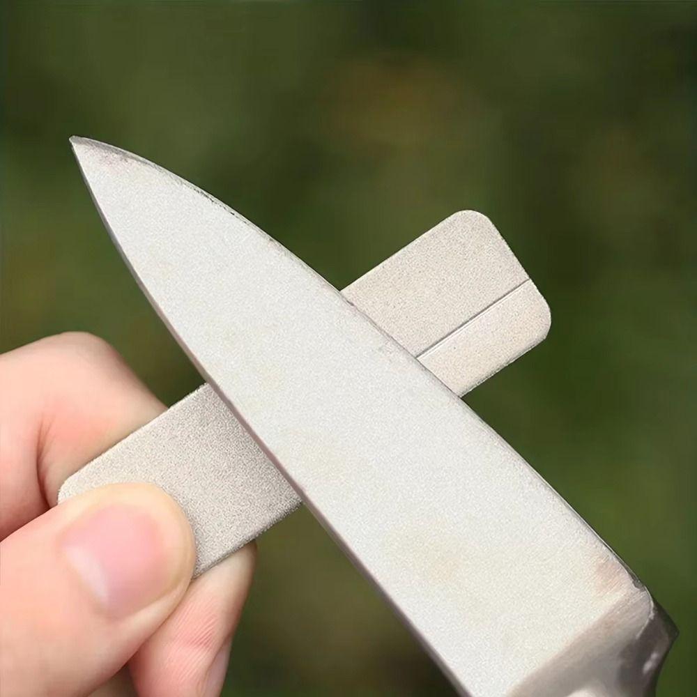 Pocket Tools Diamond Sharpener Diamond Stone Outdoor Camping Sharpener  Outdoor Fishing Accessories