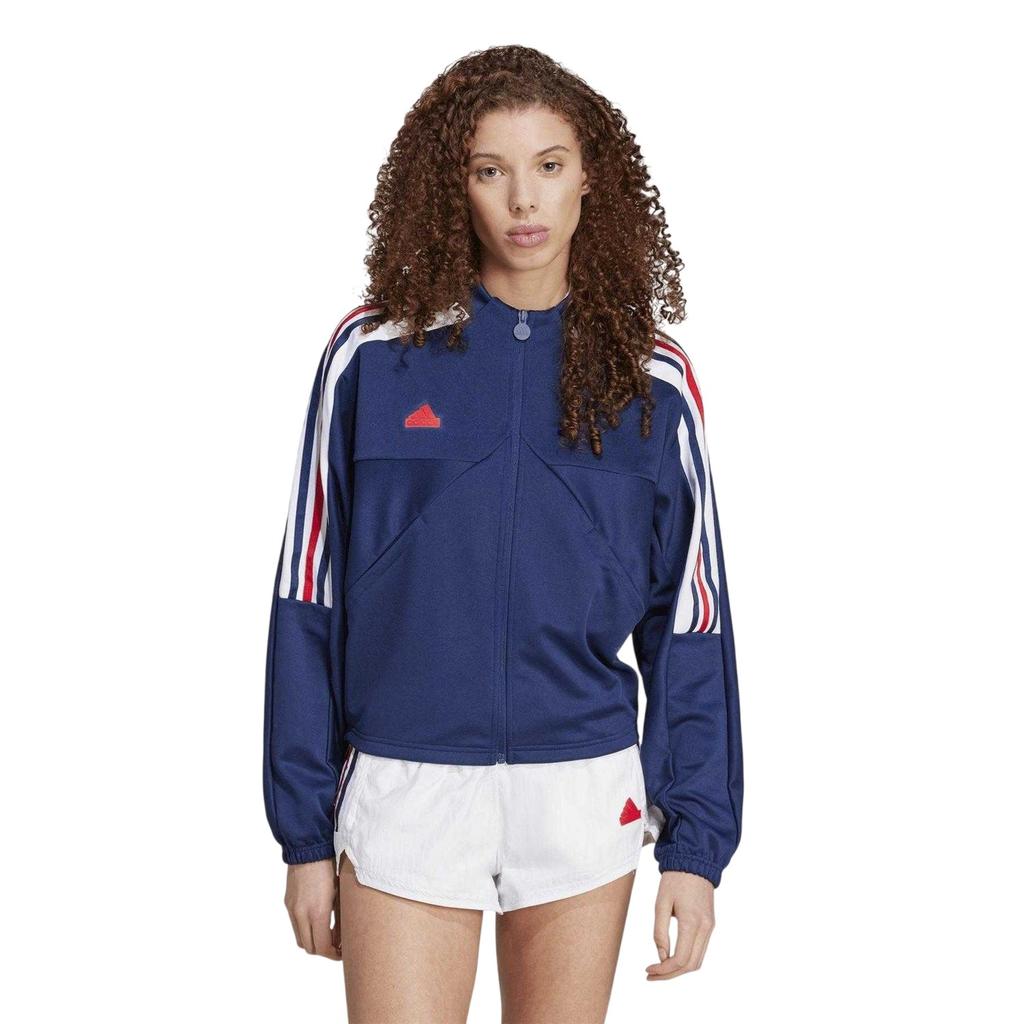 adidas Womens/Ladies Tiro 3 Stripes Tracksuit Top