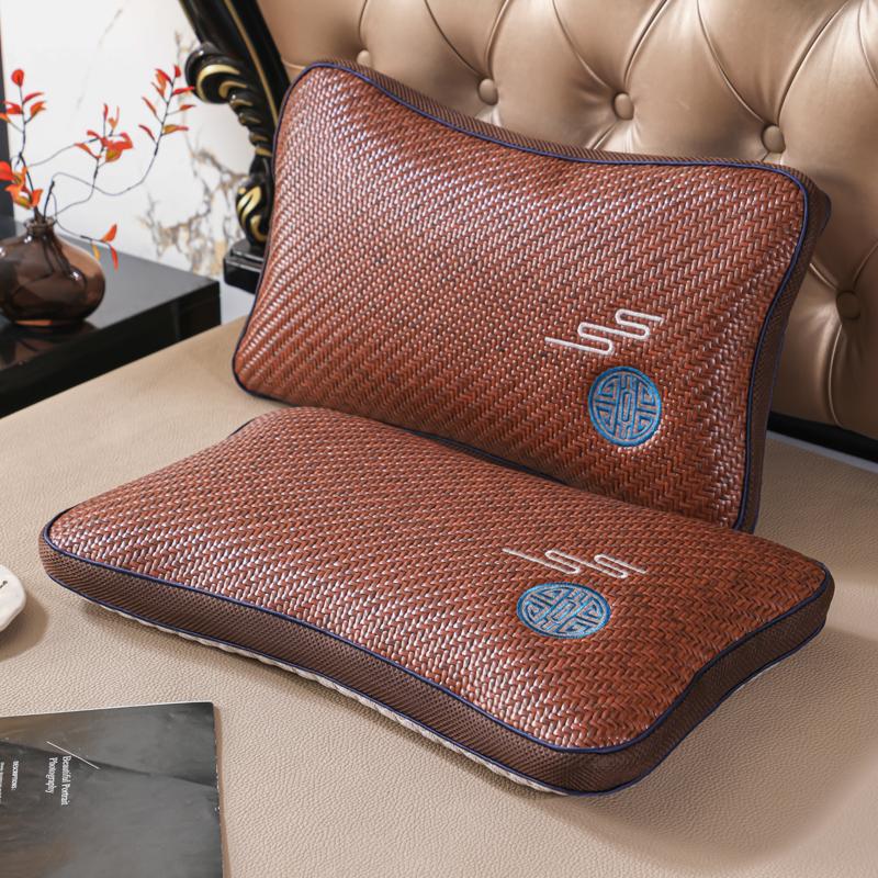 Summer Ice Vine Three Dimensional Breathable PE Vine Pillow Summer Cooling Pillow Set