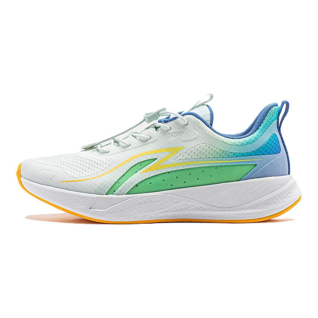 Li Ning Kids Comfortable Durable Non-Slip Running Shoes Kids Sneakers White Blue Light-Blue YKFU032-3