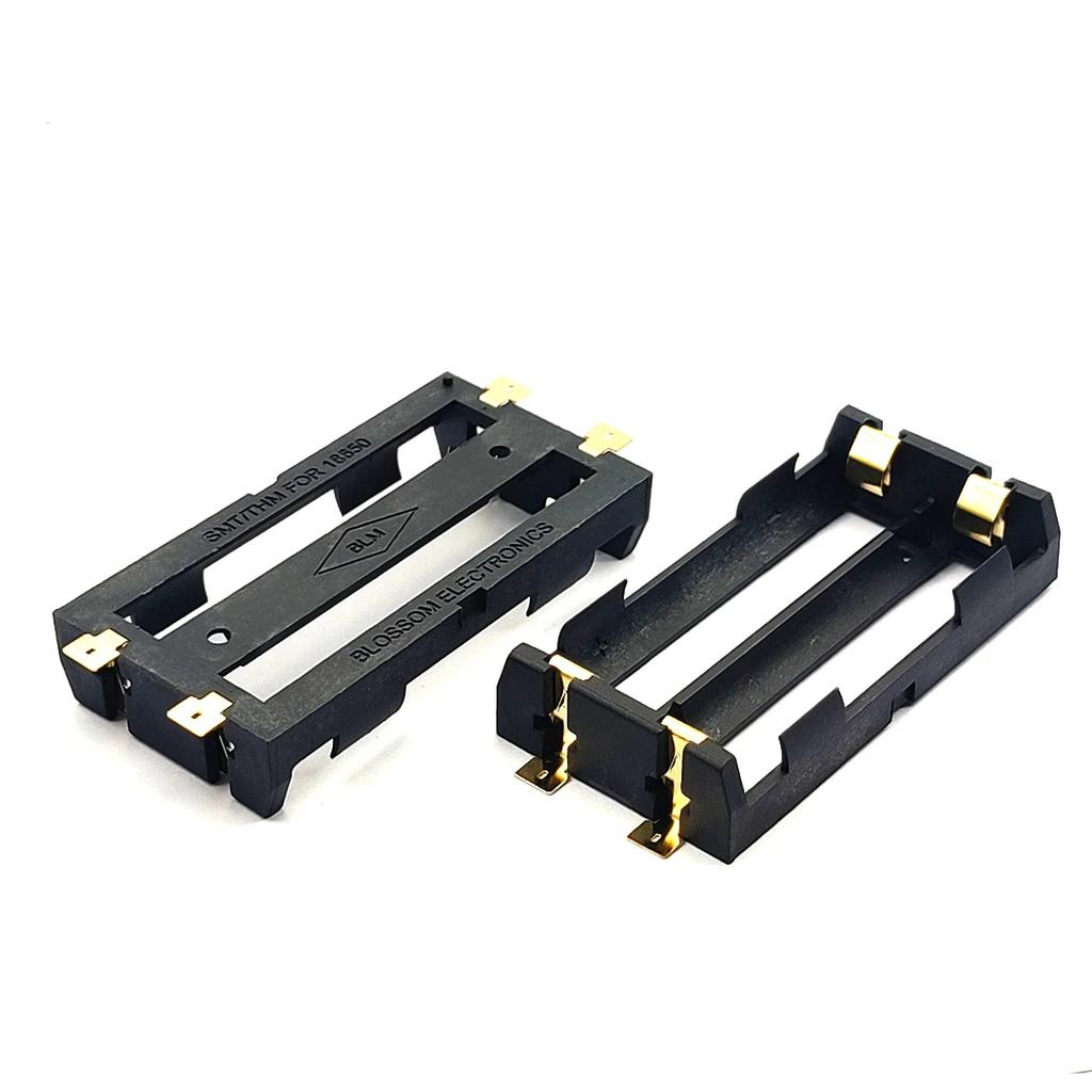 1x2x3x4x18650 Smt Battery Holder 18650 Smd Storage Box Battery Container Power Bank with Bronze Pins Rechargeable SMT DIY