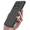 GURRS Xiaomi 17 Phone Case Full Coverage Ultra-Thin Shockproof Scratch-Resistant Liquid Silicone Protective Cover Simple Unisex Matte Black