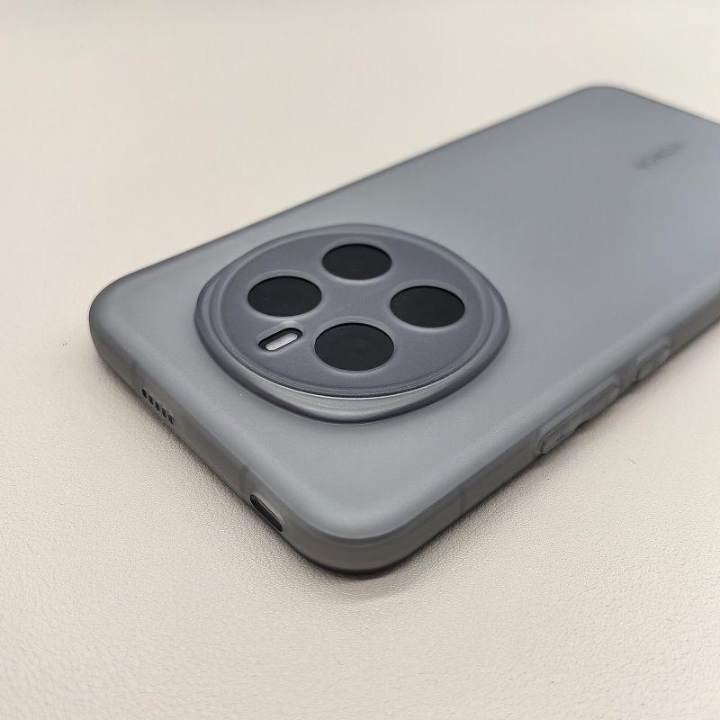 Applicable to OPPO Reno11 mobile phone case ultra-thin Find X1ultra matte transparent gray real me NEO1 soft case A1C