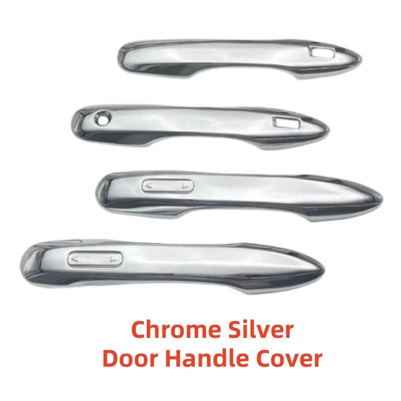 Stickers For Toyota Alphard Vellfire 40 Series  2024 Car Attachment Styling ABS Chrome Exterior Door Handle Bowl Cover Trim