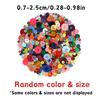 90pcs Resin Mixing Color Button DIY Creative Festival Greeting Card Cloth Bag Decoration Sewing Clothes Material YMY