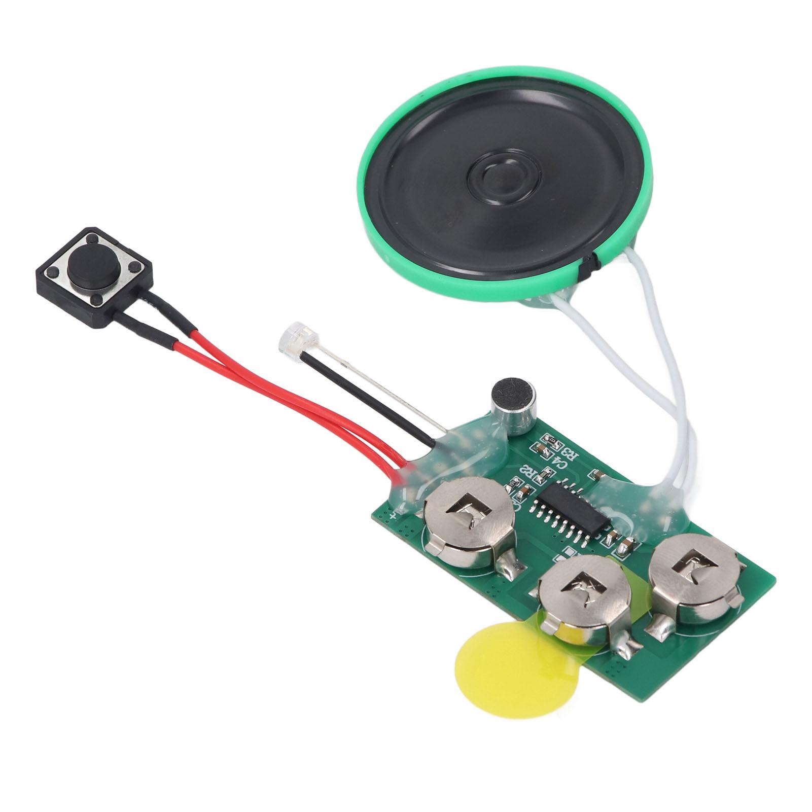 

Модуль запису звуку Тригер від світлового датчика 4 хв відтворення DIY Модуль для вітальної листівки Чіп для