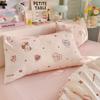Clever Plan: Small Fresh 110g High Quality A-class Puff Cotton Wrinkled Yarn Four Piece Set Imitation Water Washed Cotton Four Piece Set