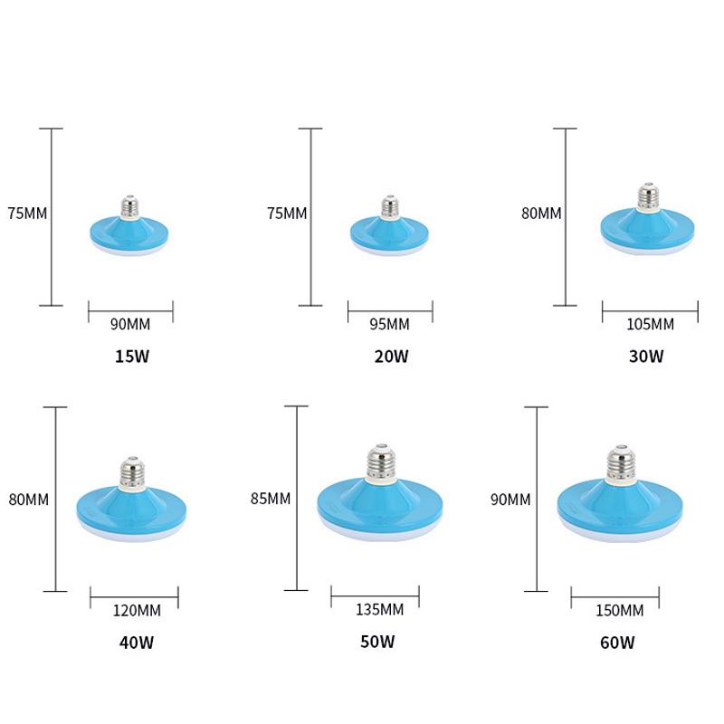 Λαμπτήρας LED Λάμπα LED Εξαιρετικά Φωτεινός 12W 15W 20W 30W 50W 220V Φώτα LED Ufo Εσωτερικού Χώρου Θερμό Λευκό Φωτισμός Επιτραπέζιες Λάμπες