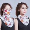 Scarf For Women Sun Uv Protection Hiking Neck Scarf Outdoor Triangular Scarf Sunscreen Veil Ice Silk Mask Face Cover
