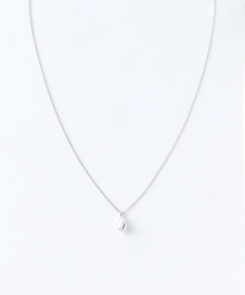 Musinsa Standard Woman Water Drop Necklace [Silver]
