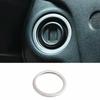 Engine Start Stop Ignition Button Ring For Benz C-Class 2007-14 Silver Titanium