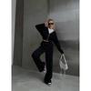 Zipper Hooded Sweatshirt and Pants Set Zipper Hooded Sweatshirt Pants Suit