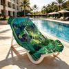 Ben 10 Cartoon Print Beach Towel Design, Soft, Lightweight. for Home Bathroom, Spa, Pool, Yoga, Surfing, Camping, Gift for Family, Friend