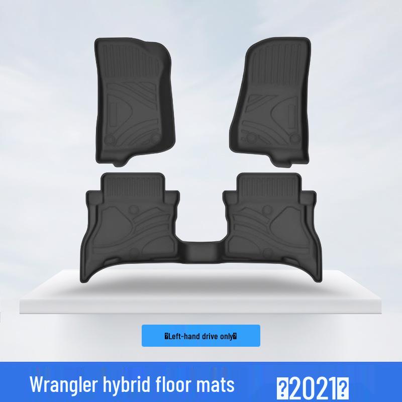 

Eco-Friendly, Wear-Resistant TPE Floor Mats for Jeep Wrangler JK/JL (2-Door/4-Door)