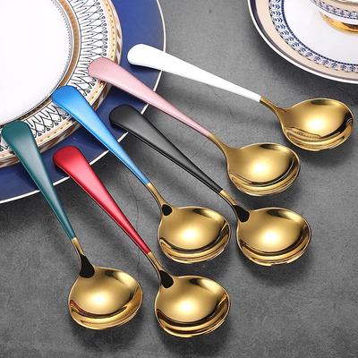 כפית תה מנירוסטה 304, גלידה, קינוח, ארוחת ערב, כפית קטנה, קפה, מרק, כלי שולחן, אביזרי מטבח, מתנות לסעודה