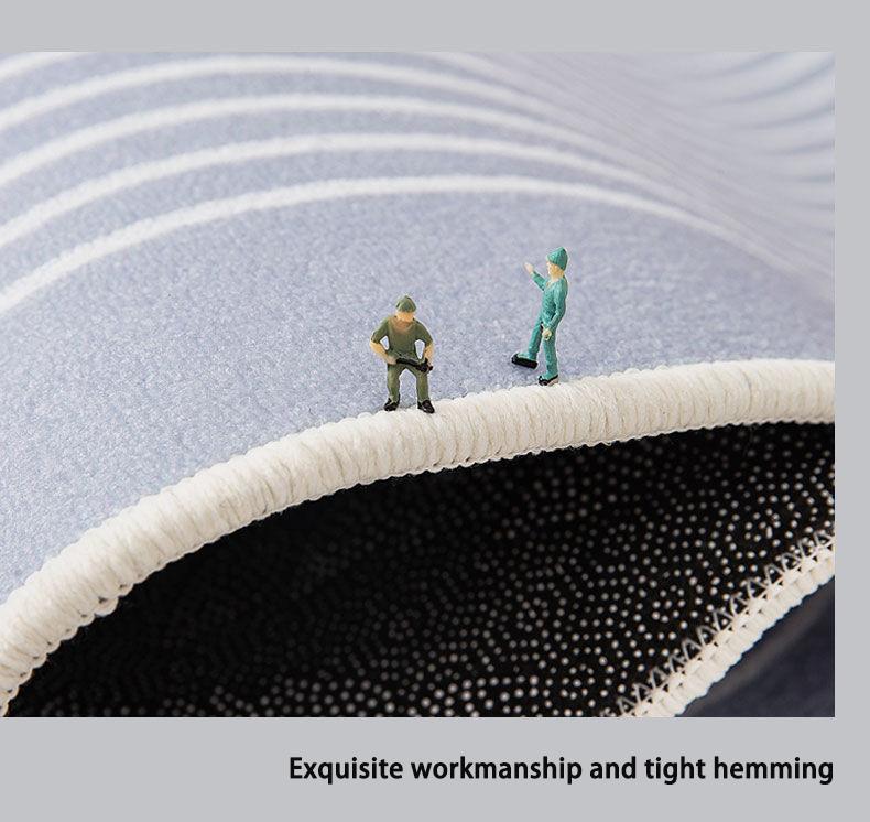 Simplicity Geometric Carpet Living Room Light Luxury Decoration Sofa Area Rugs Non-slip Bedroom Lounge Soft Floor Mat Washable