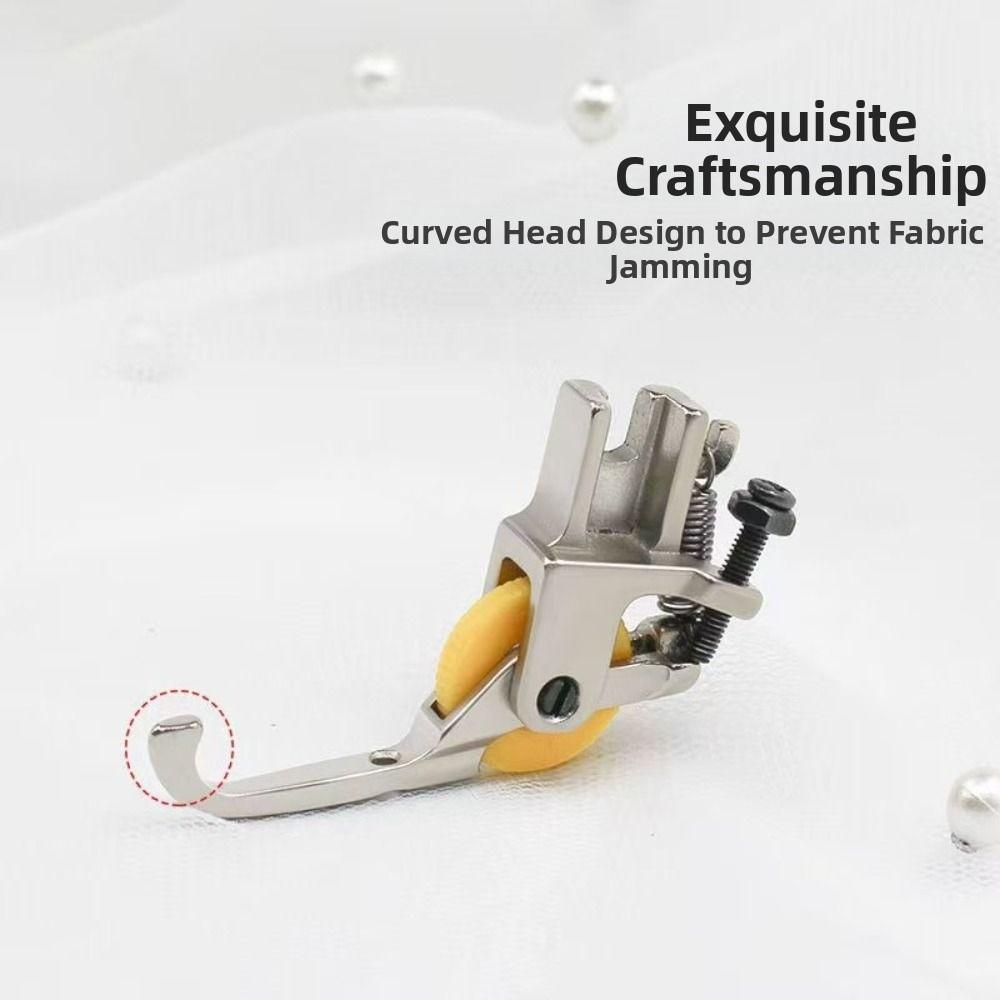Durable Bead Sequin Press Foot Steel Narrow Press Foot Model Wedding Dress Bead Fabric