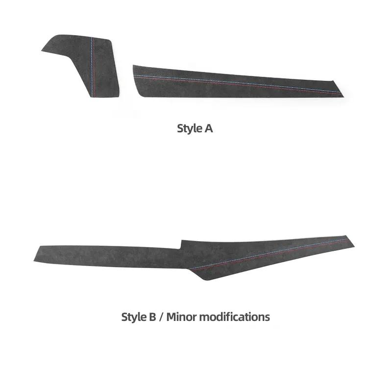 Alcantara For BMW G20 G23 G28 G42 i3 i4 Dashboard Panel Instrument Cover Trim M Performance Stickers Car Interior Accessories