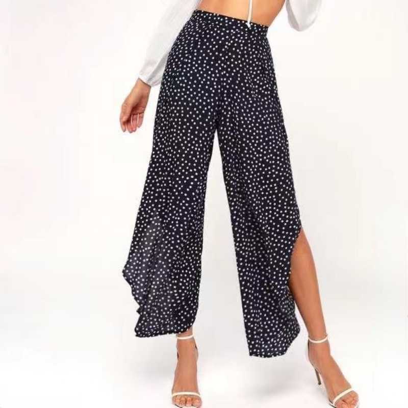 High Waist Pants Ladies Casual 
