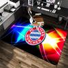 1Pc Football Team Cartoon Print Carpet High Quality Comfortable for All Seasons, Home Decor