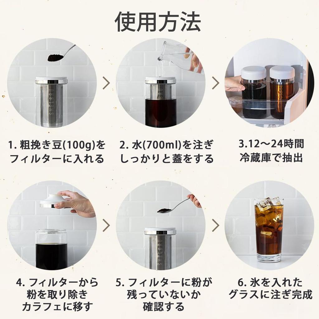 SHELBRU CBS Cold Brew System Cold Brew Coffee Water Dripper Heat Resistant Glass Present Gift Gift Box (Color Type)