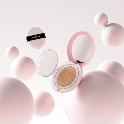 TIRTIR Mask Fit All Cover Cushion MINI 4.5g, Foundation, Long-Lasting Coverage, Lightweight Formula, Make-up, Korean Cosmetics, Kbeauty, Sample