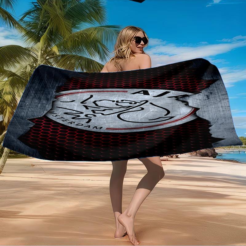 Kühler Ajax Amsterdam Spirit Strandtuch Mikrofaser Strandtuch, Leicht und Schnelltrocknend, für Sommerreisen, Schwimmbad-Fan Geburtstagsgeschenk
