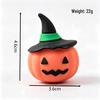 Halloween Miniature Decor: Pumpkin, Ghost & Spider Set