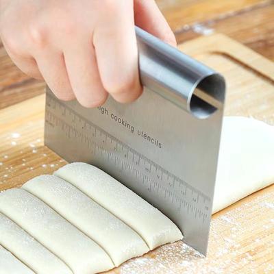 Dough Cutter Face Deep-fried Dough  Powder Scraper Dough Scraper Face Cutter Multi-function Kitchen Dough Cutter