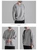 Herren-Strickpullover mit schmaler Passform und Rundhalsausschnitt – Herbst-/Winterkollektion 2024