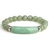 1pc Handmade Stone Bracelet Turquoise Malachite Gemstone Crystal Rough Bracelet Body Energy Yoga