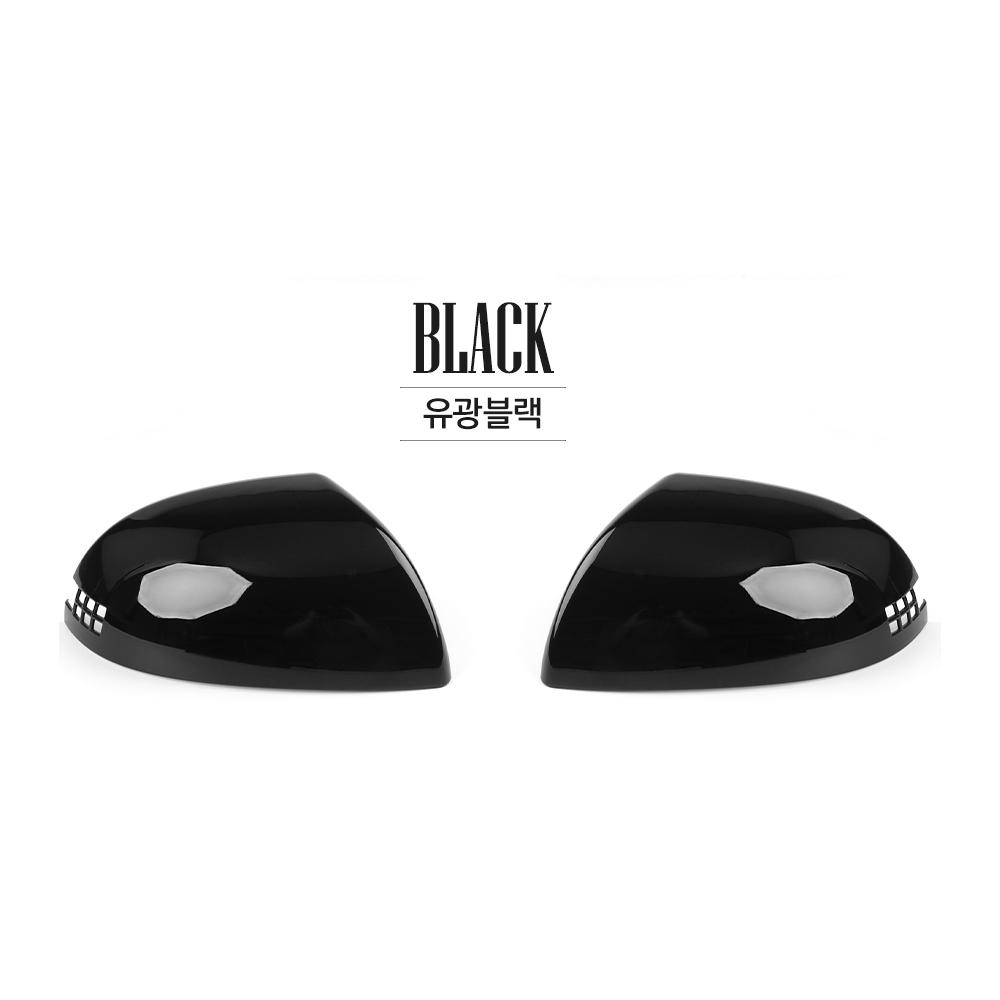 For Hyundai IONIQ 6 2024 2025 LHD RHD Car Texture Rearview Mirror Cover Trim Exterior Car Modification Accessories