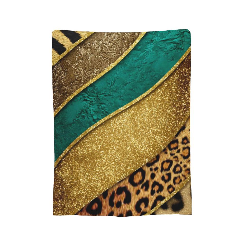Leopard Patchwork Gespleißte Flauschige Decken Tolle Überwurfdecken für Bett Sofa Couch cm Steppdecke