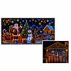 Christmas -in-the-Dark Door Cover, Extra Large 180400 cm, for Holiday Decorations