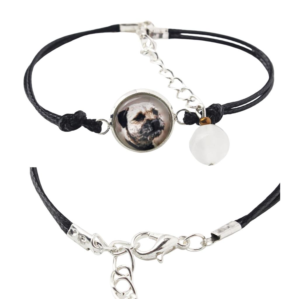 Border Terrier – Bracelet in a box with your photo, feminine jewelry | Art-Dog