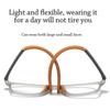Blue Ray Blocking Anti-Blue Light Reading Glasses Eye Protection Ultralight Hyperopia Glasses PC Sports Square Eyeglasses Office