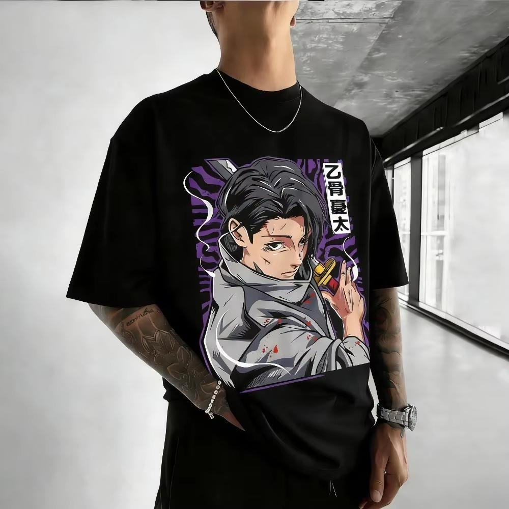 Japan Jujutsu Kaisen Anime Tshirt 2026 Summer New Arrival Satoru Gojo Mens T Shirt ChildrensAdult Universal Size Sportswear