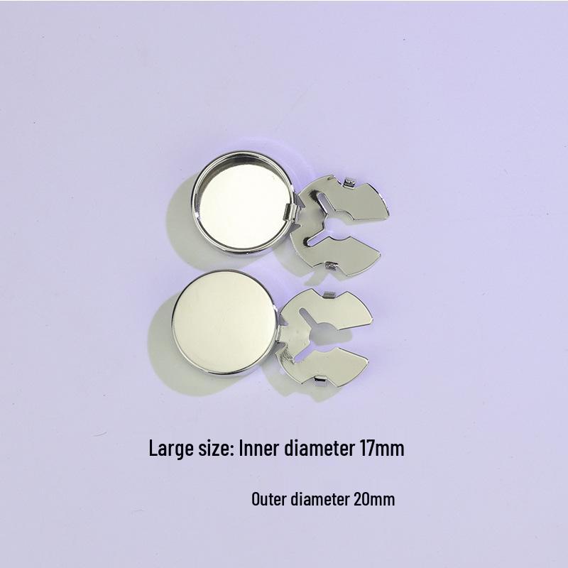 Copper Turtle Shirt Button & Cufflink Set: Polished, Electroplated, DIY Brooch & Accessories