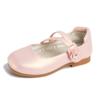 Girls Leather Shoes for Wedding Party Princess Kids Flats with Flowers Sweet Soft Classic Spring Autumn Children School Shoes