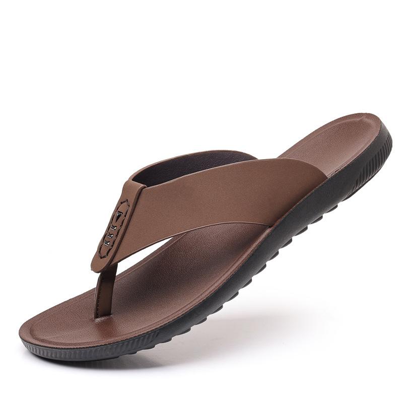 

Год сшитые тапочки уличные нескользящая мягкая подошва модные мужские повседневные туфли 44