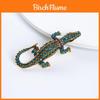 Broche Broche Crocodile Vintage Avec Strass Pour Femmes Et Hommes Accessoires de Mode