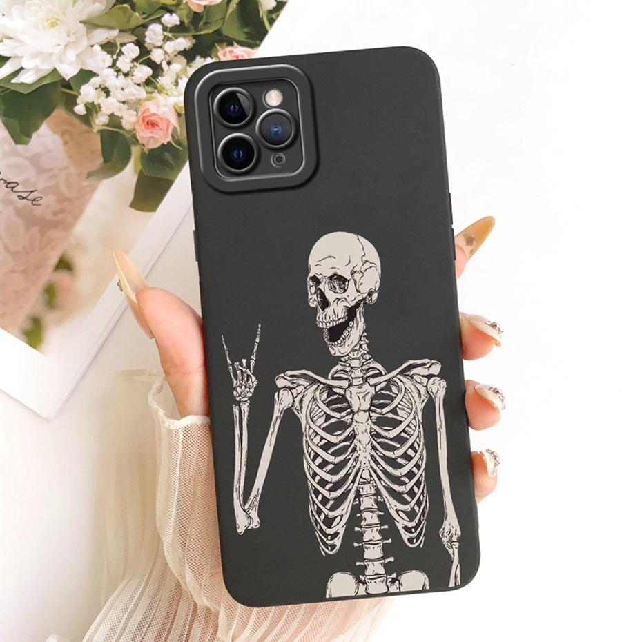 Cute Printed Phone Case For iPhone 11 Pro Max iPhone11 11Pro Soft Silicone Shockproof Cases For iPhone 11ProMax Covers Bumpers