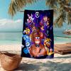 Ultra-Soft Beach Towel with Freddy Theme,Ideal for Pool - Camping, Diving - Perfect Travel Essential, Vibrant Beach Towel.