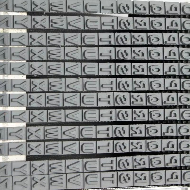 Adjustable Roller Stamp Letter Number Rubber Stamp Office Stamp Business Stamp Number Letter Stamp for Document File