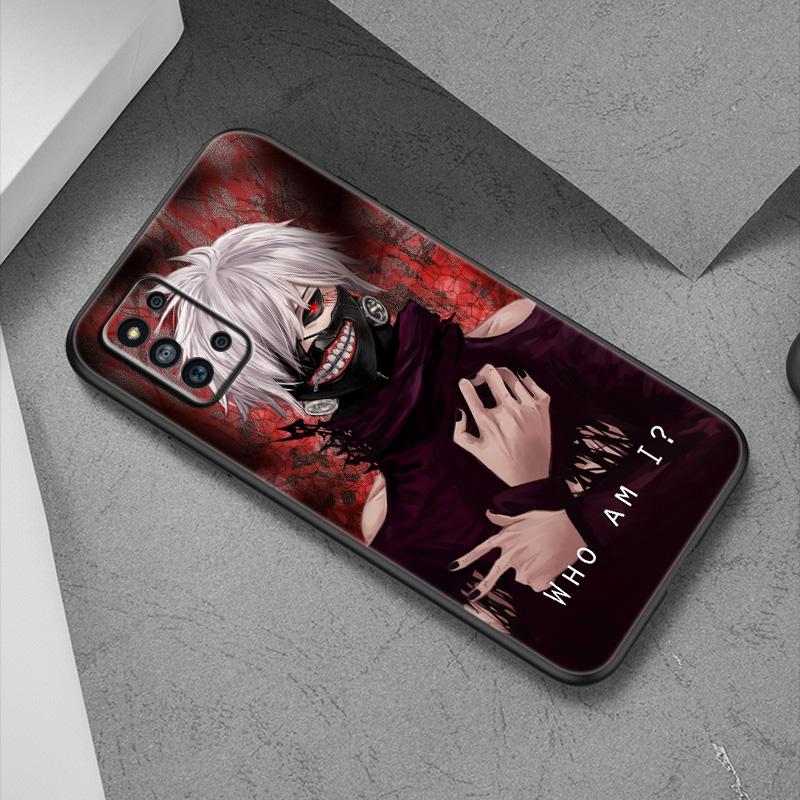 Tokyo Ghoul Trendy Anime Kaneki Ken Pouzdro pro Samsung Galaxy A12 A02S A22 A32 A52 A72 A71 A51 A41 A31 A21 A11 A50 A70 A10S A20S