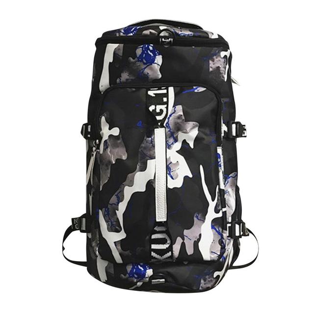 Gym Backpack Gym Duffle Canvas Bag Sport Basketball Backpack Sportsbag Men Women Large Capacity Sports Laptop Backpack